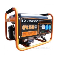 Генератор бензиновый GERRARD GPG3500E Генератор бензиновый GERRARD GPG3500E