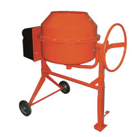 Бетонозмішувач Кентавр БМ-200СП помаранчевий
