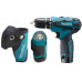 Аккумуляторная шуруповерт Makita DF330DWLE
