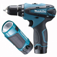 Аккумуляторная шуруповерт Makita DF330DWLE