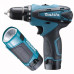 Аккумуляторная шуруповерт Makita DF330DWLE