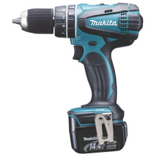 Аккумуляторная ударная дрель шуруповерт Makita BHP446RFE