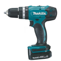 Аккумуляторная ударная дрель шуруповерт Makita BHP343SHE