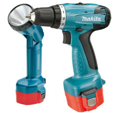 Аккумуляторная ударная дрель шуруповерт Makita 8271DWALE