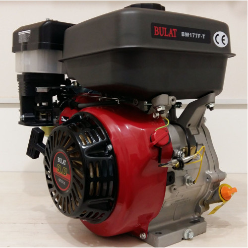 Двигатель бензиновый Bulat BW177F-T (Вал шлицы 25 мм)