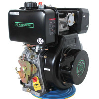 Дизельный двигатель GrunWelt GW186FB вал шлицы 25 мм