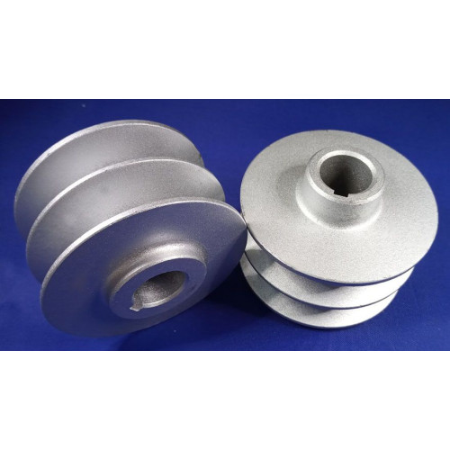 Шкив на двигатель вал 19.05 мм. Внешний диаметр 76 мм