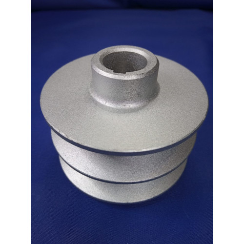 Шкив на двигатель вал 20 мм. Внешний диаметр 76 мм