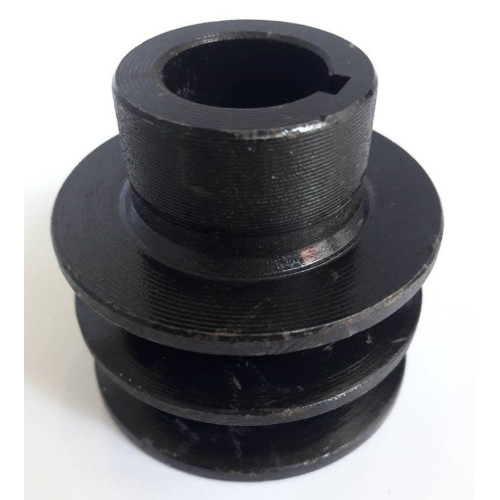 Шкив на бензиновый двигатель вал 19.05 мм под 2 ручья 