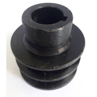 Шкив на бензиновый двигатель вал 19.05 мм под 2 ручья 