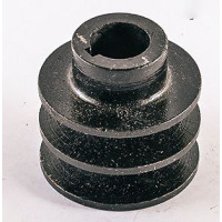 Шків на бензиновий двигун вал 25 мм під 2 струмки 