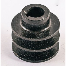 Шкив на бензиновый двигатель вал 25 мм под 2 ручья 