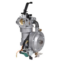 Карбюратор автоматический газ/бензин на генератор 5-7 кВт с двигателем (188F-190F)