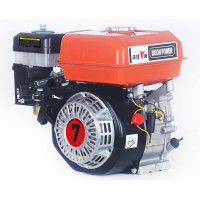 Двигатель бензин/газ с редуктором и сцеплением Bizon 170F-S(C)