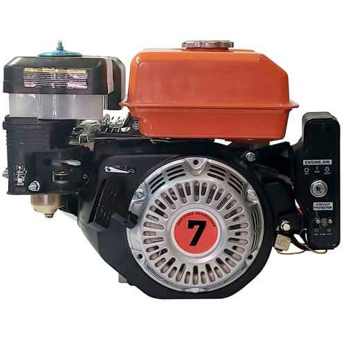 Двигун з ел.стартером і сухим зчепленням під зірочку Bizon 170FE-S(C)