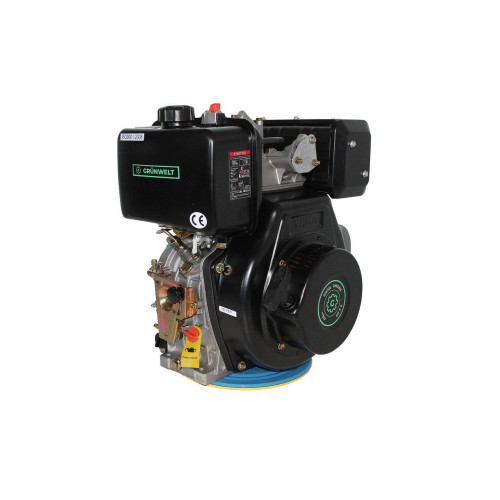 Дизельный двигатель GrunWelt GW186FB вал шпонка 25 мм