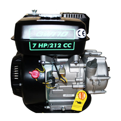 Двигатель с редуктором и центробежной муфтой GrunWelt GW170F-S (CL)