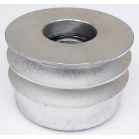 Центробежное сцепление на вал 25 мм (Шкив 110 мм под 2-ремня B)