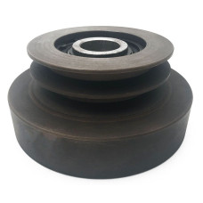 Усиленная центробежная муфта на вал 28.6 мм (Диаметр шкива 125 мм 2-ремня профиль Б)