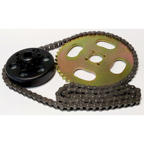 Відцентрова муфта із зірочкою 12 зубів (Ланцюг 428 на вал 19 мм)