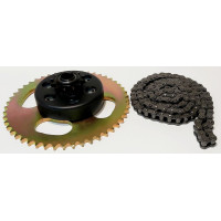 Центробежная муфта звездочка 10 зубов (Цепь 420 на вал 19 мм)