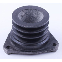 Шкив 3х ручейный диаметр 130 мм (межболт. 137 мм)