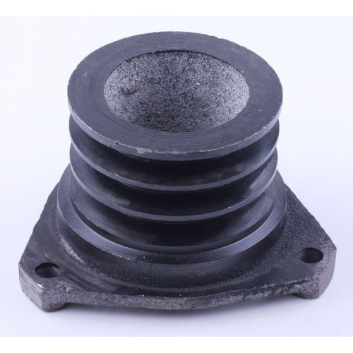 Шкив 3х ручейный диаметр 130 мм (межболт. 137 мм)